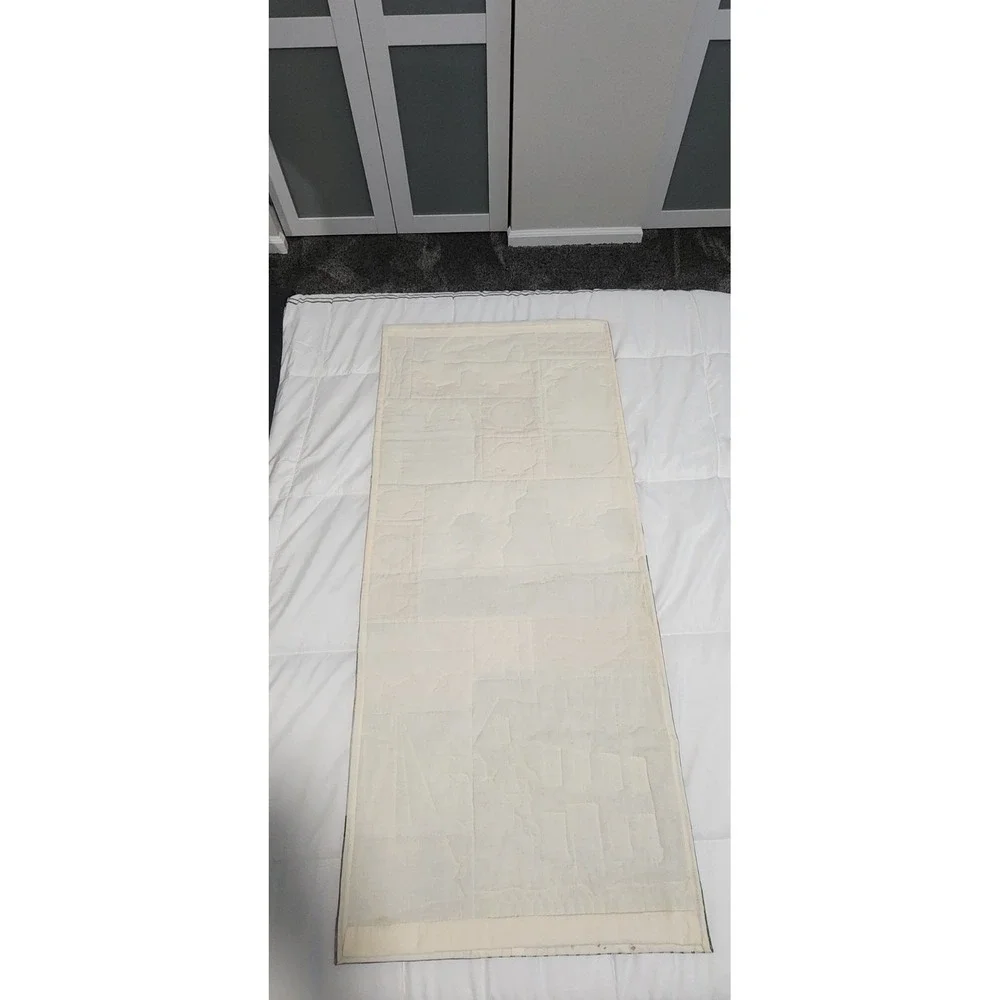 Signed Donna‎ Albert 1994 Nantucket Quilt Wall Hanging 21x45 w/ COA Coastal